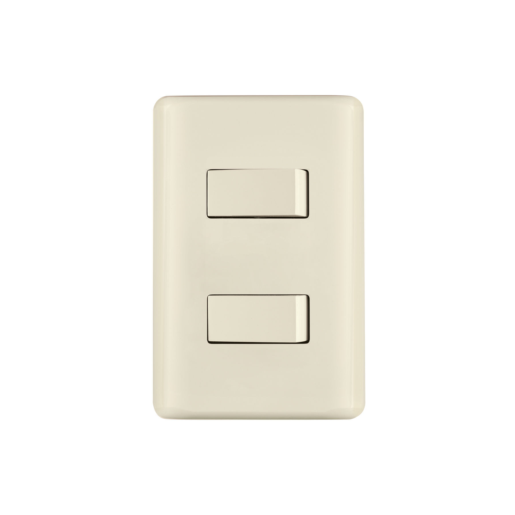 26639 PLACA ARMADA 1 INTERRUPTOR Y 1 ESCALERA, MARFIL, BASIC