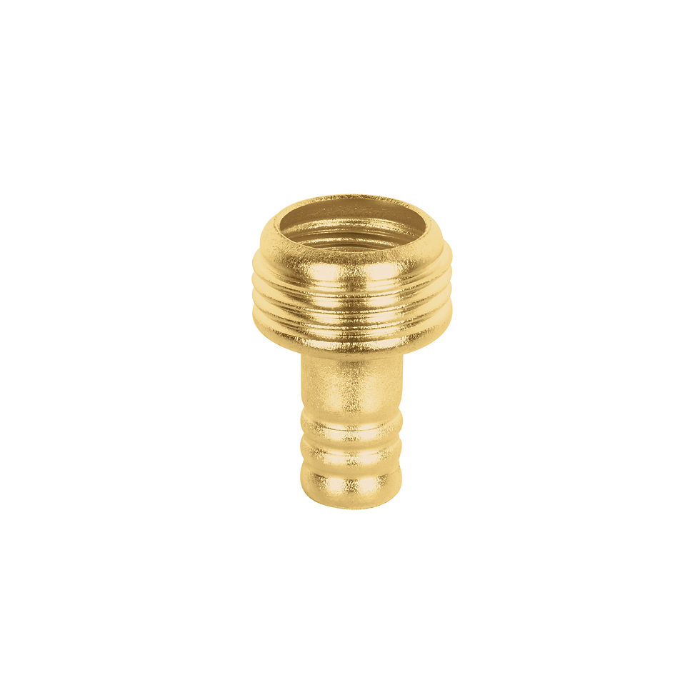 26031 CONECTOR SENCILLO 1/2', MACHO, PRETUL