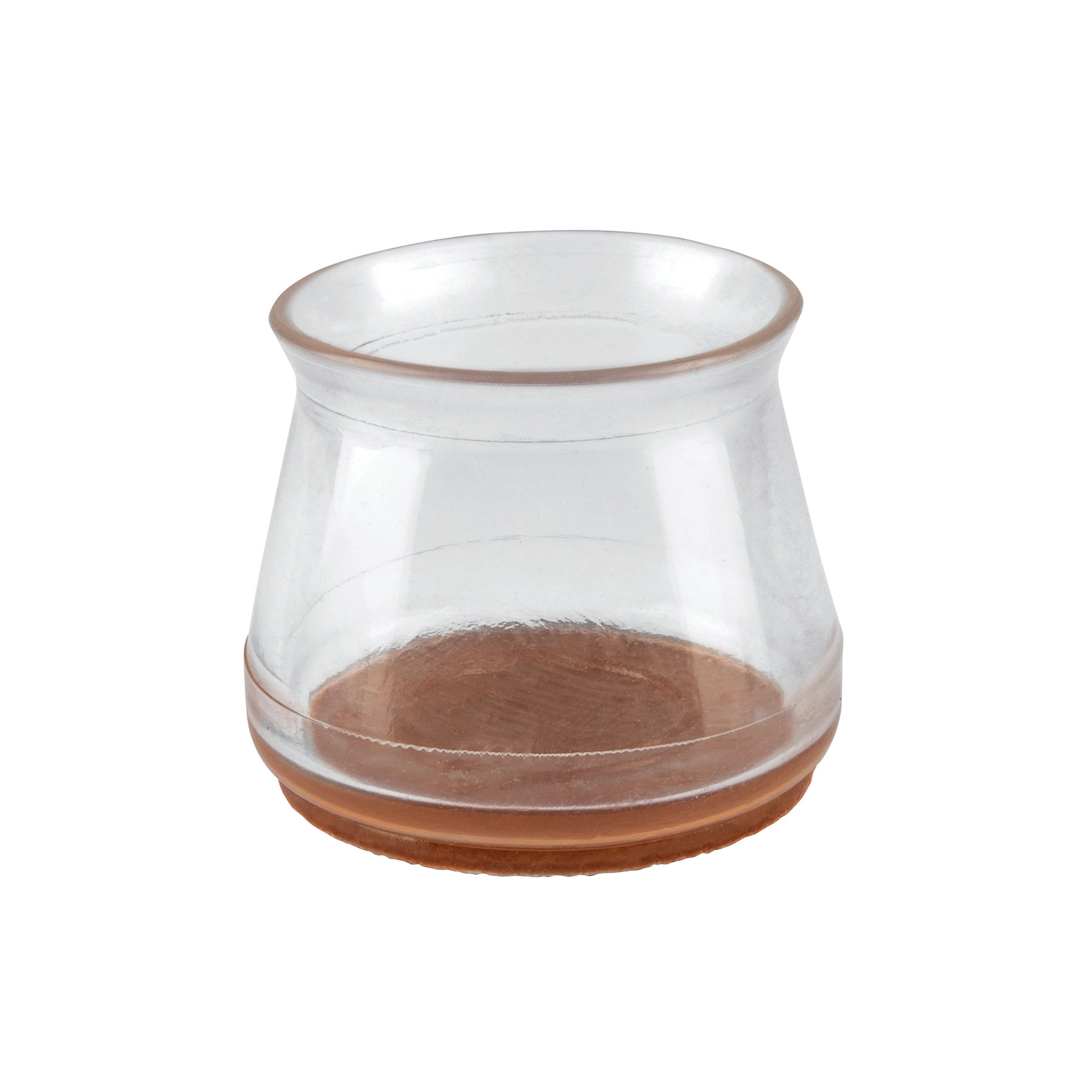 49846 CAJA CON 24 PROTECTORES PARA PATAS DE SILLA TRANSPARENTE