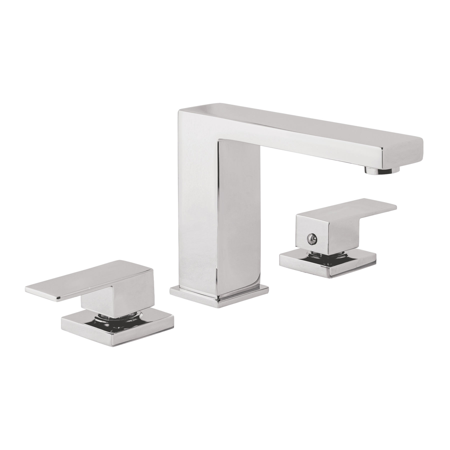 44080MEZCLADORA PARA LAVABO TALADROS SEPARADOS, CROMO, FOSET KUBO