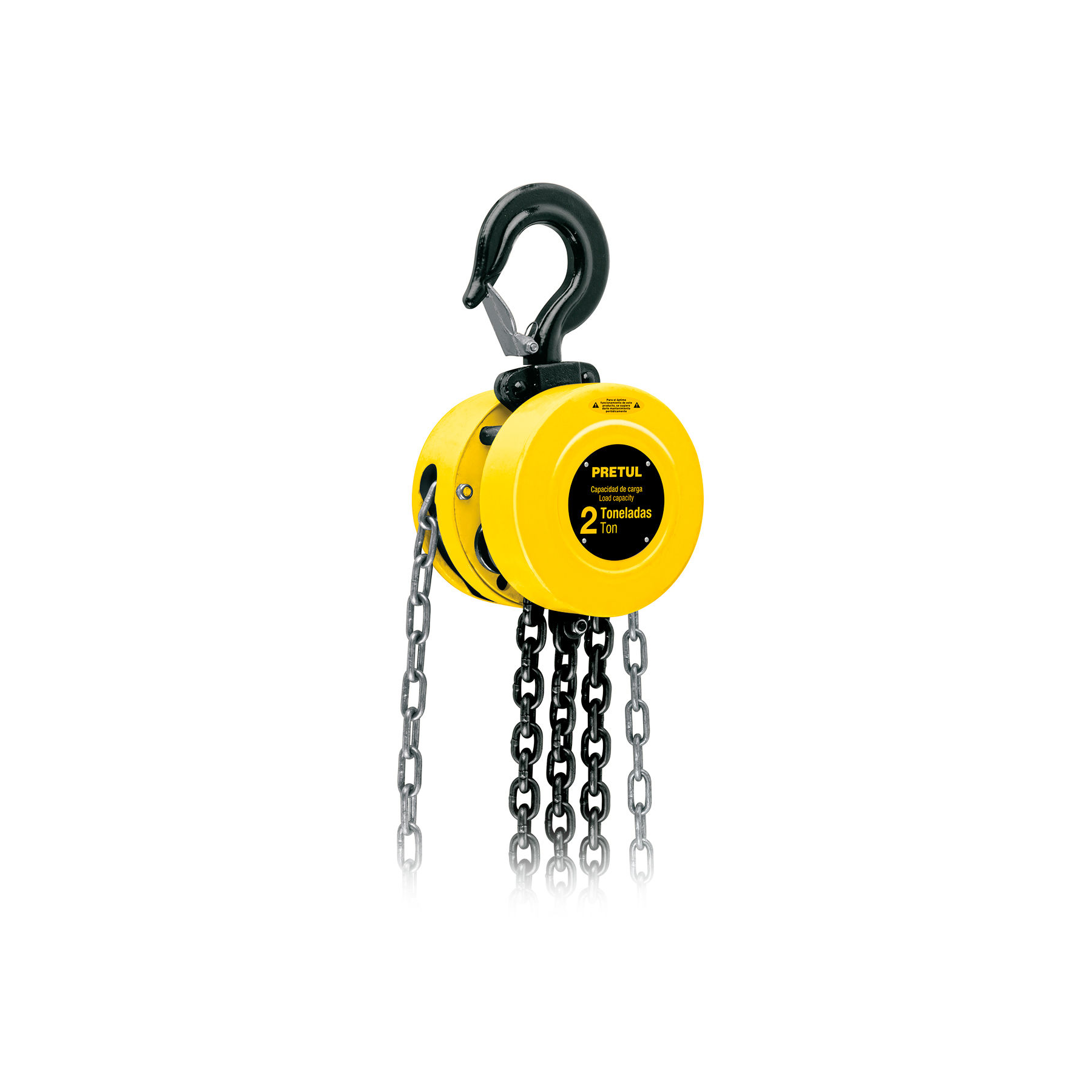 27128 POLIPASTO DE CADENA DE 2 TON  PRETUL