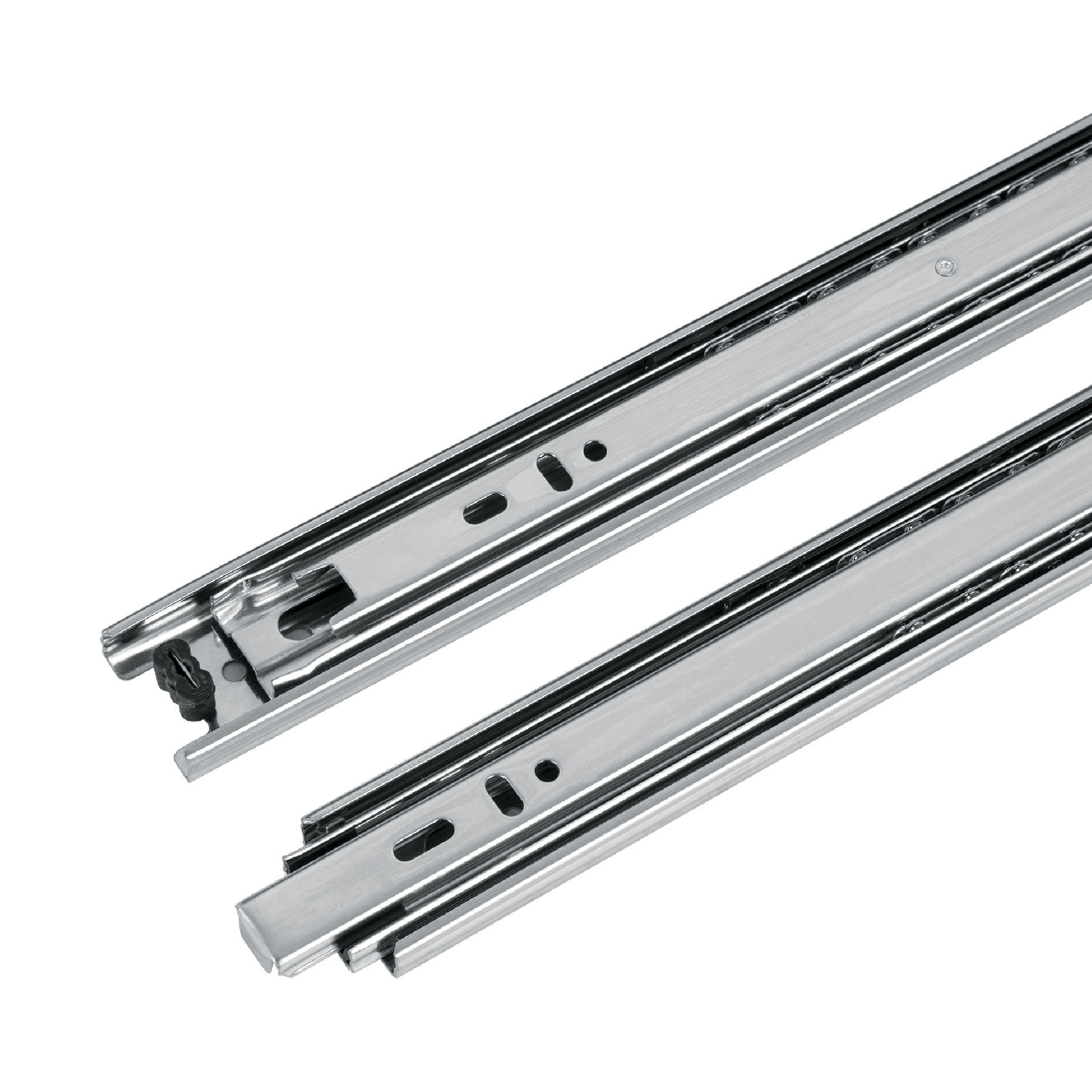 43285 MM2   Corredera de extensión total  35mm  para cajón  35cm  2pzas