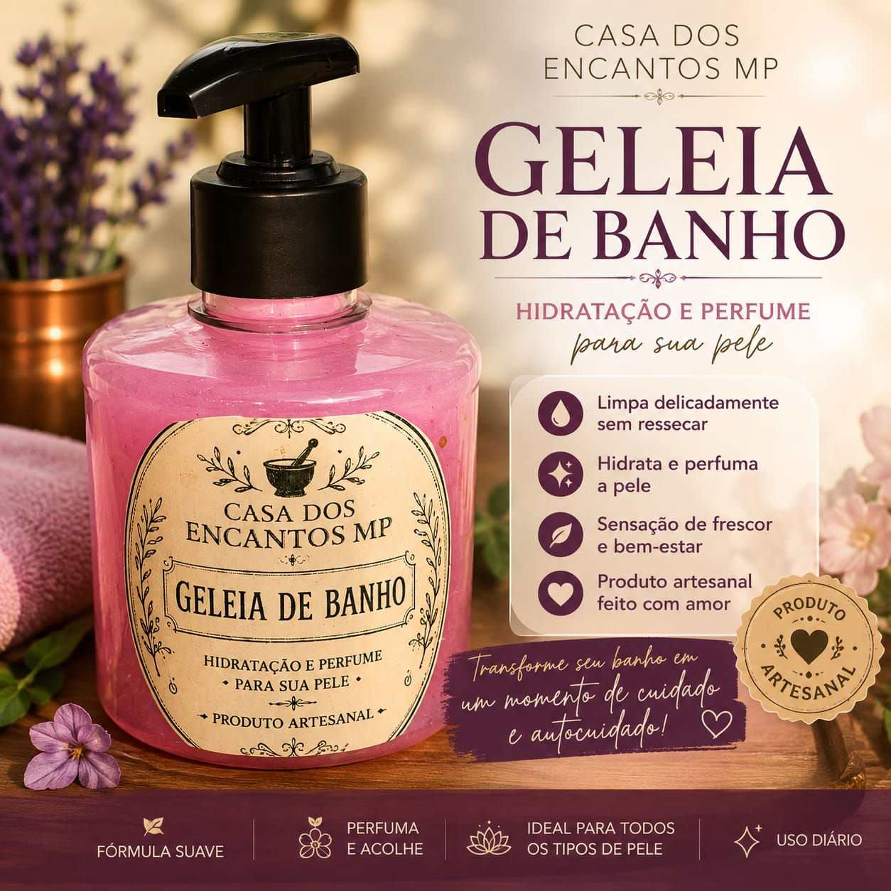 GELEIA DE BANHO AFRODITE