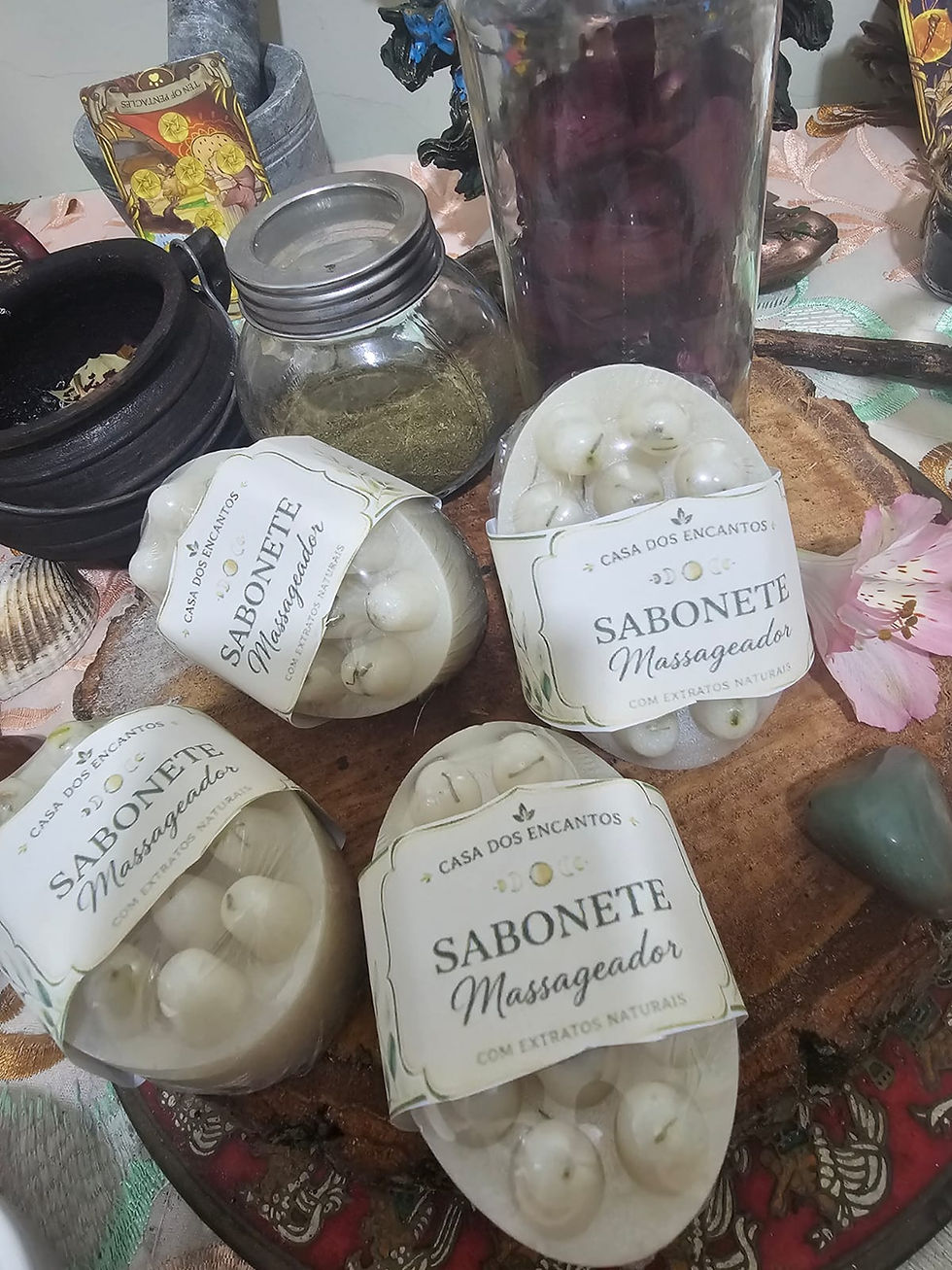 Miniatura: sabonete massageador camomila