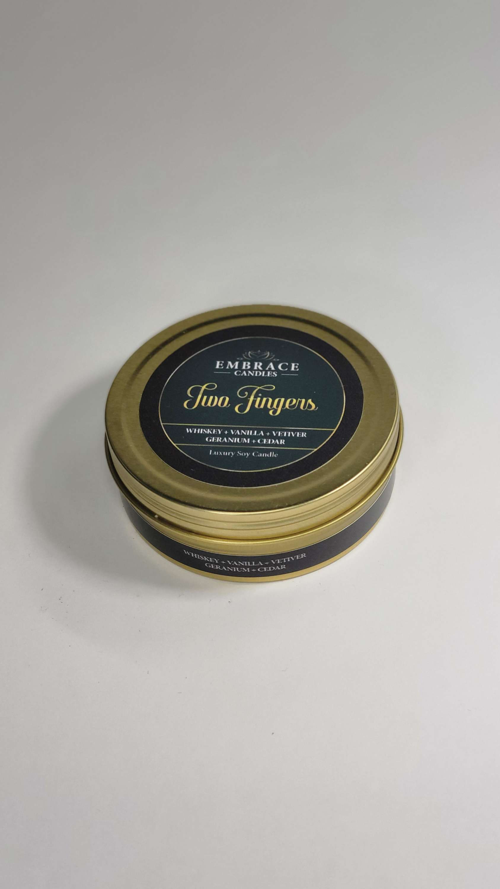 Two Fingers Gold Studio Tin