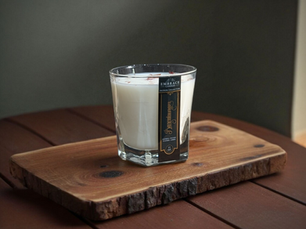 The Patron Collection in it's signature whiskey glass.