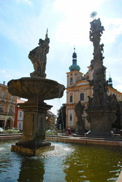 Brunnen des Hl. Florian - Duchcov