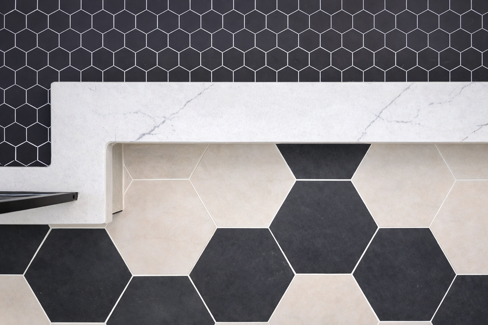 Bathroom tile