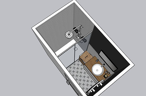 Diagnostic technique et étude de conception pour l'optimisation d'un espace réduit de 3 m² à L'Arbresle.