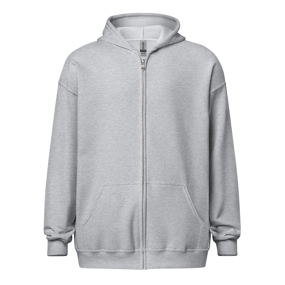 Thumbnail: Unisex heavy blend zip hoodie