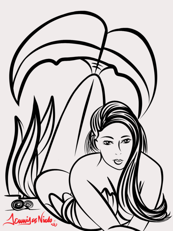 3-15-14 Mermaid Sketch.png