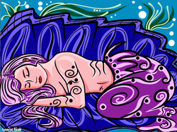 3-19-13 Sleeping Mermaid