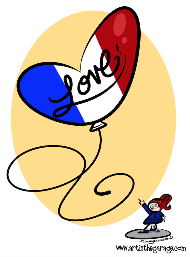 1-7-16 Release The Love Je suis Charlie