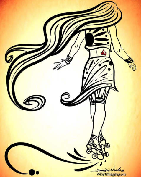 5-19-16 Roller Girl