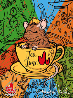 11-1-25 Door Mouse Alice In Wonderland Reimagined
