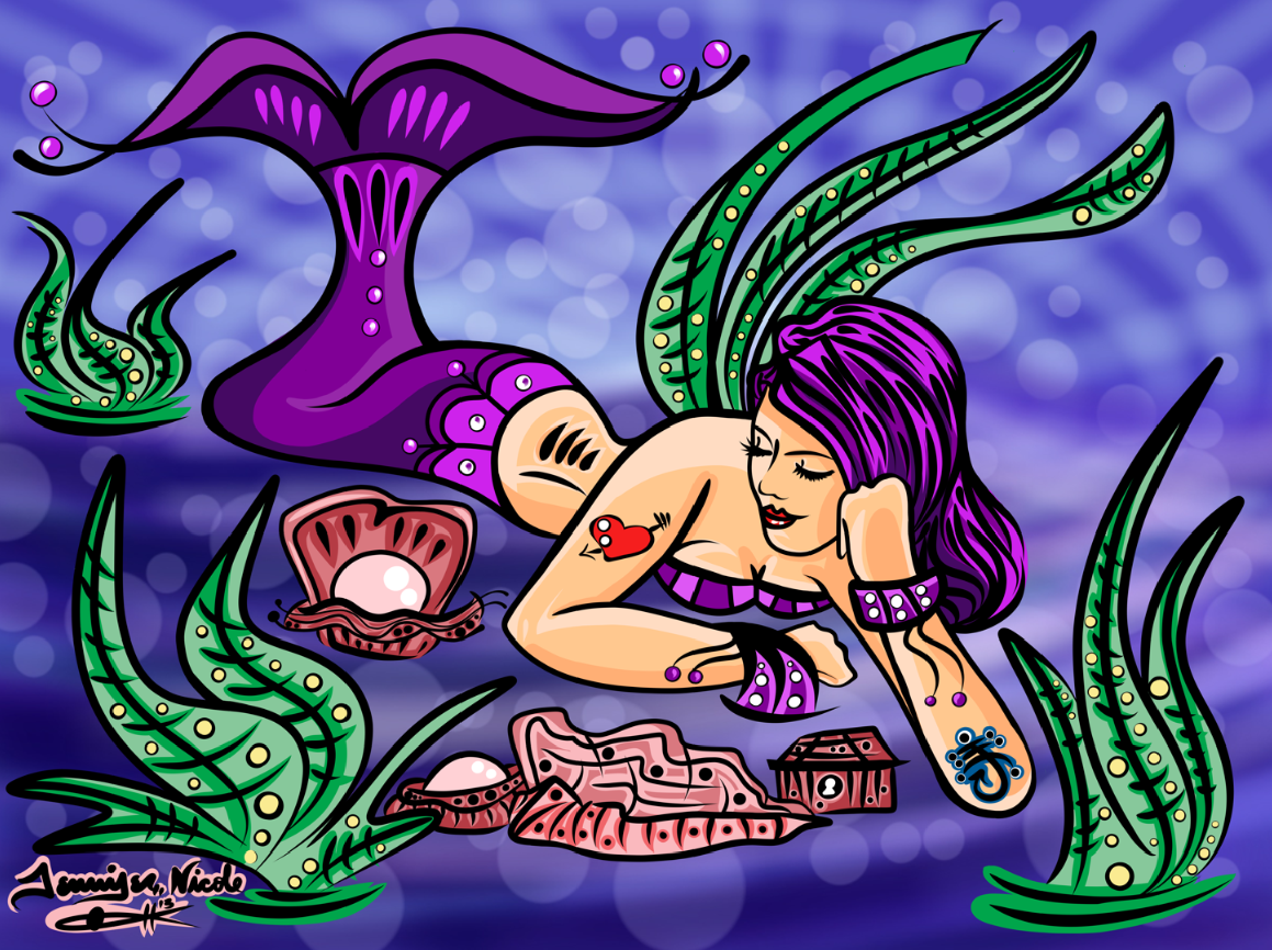 5-2-13 Mermaid Trinkets Finished