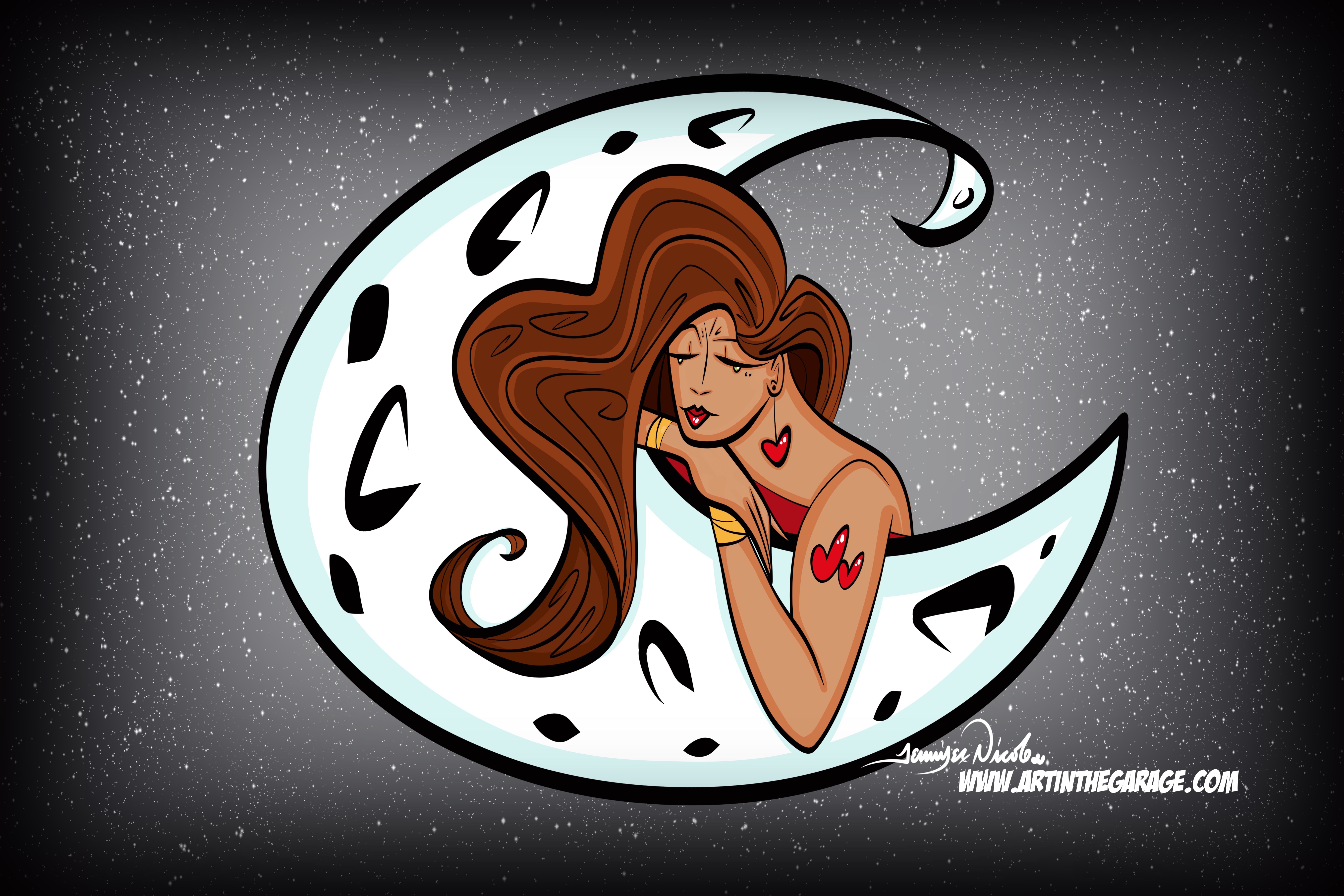8-27-19 Goddess Of The Moon Brown Latin