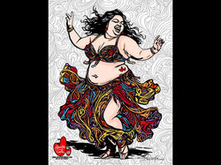 8-4-25 Belly Dancer 4598