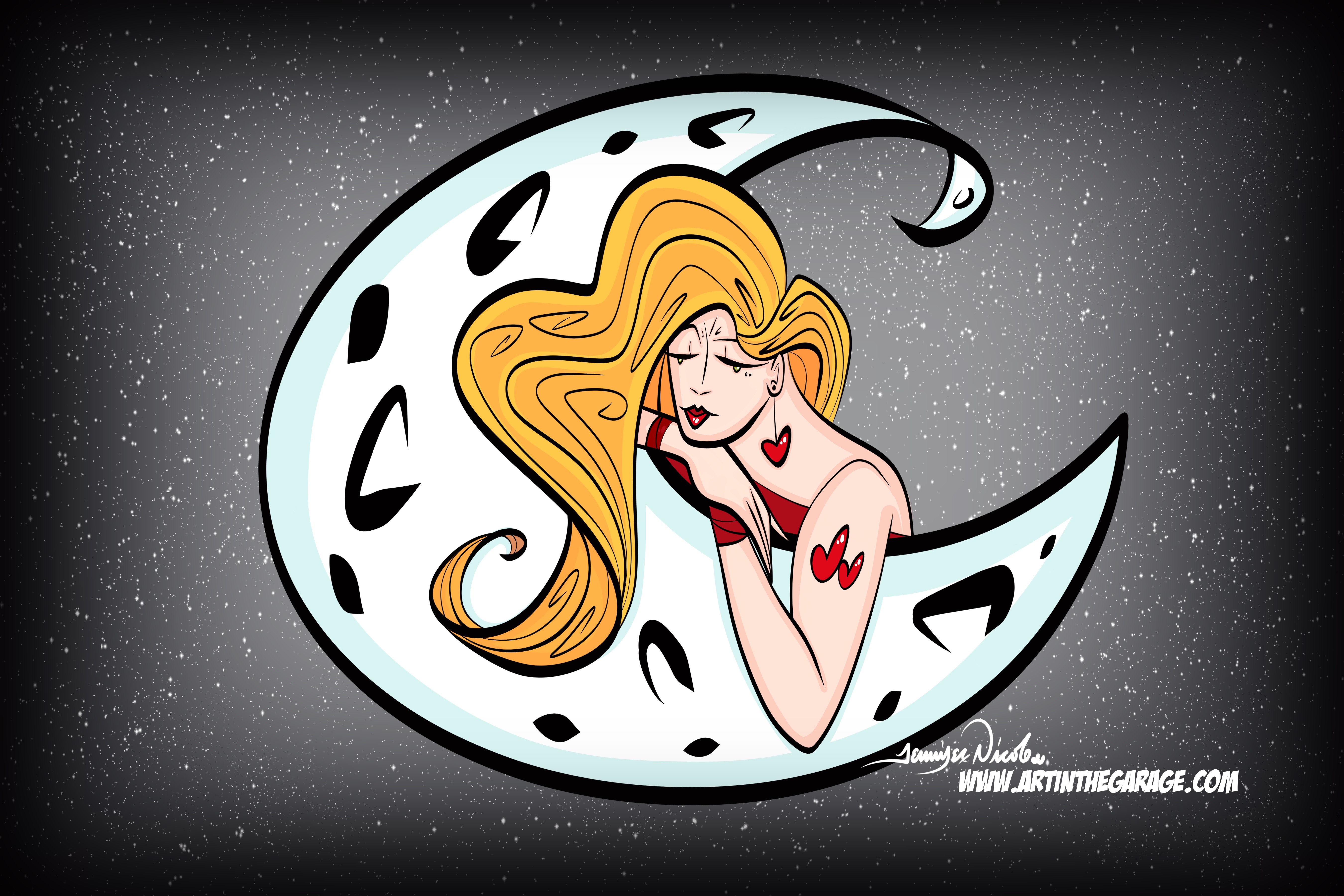 8-27-19 Goddess Of The Moon Blonde