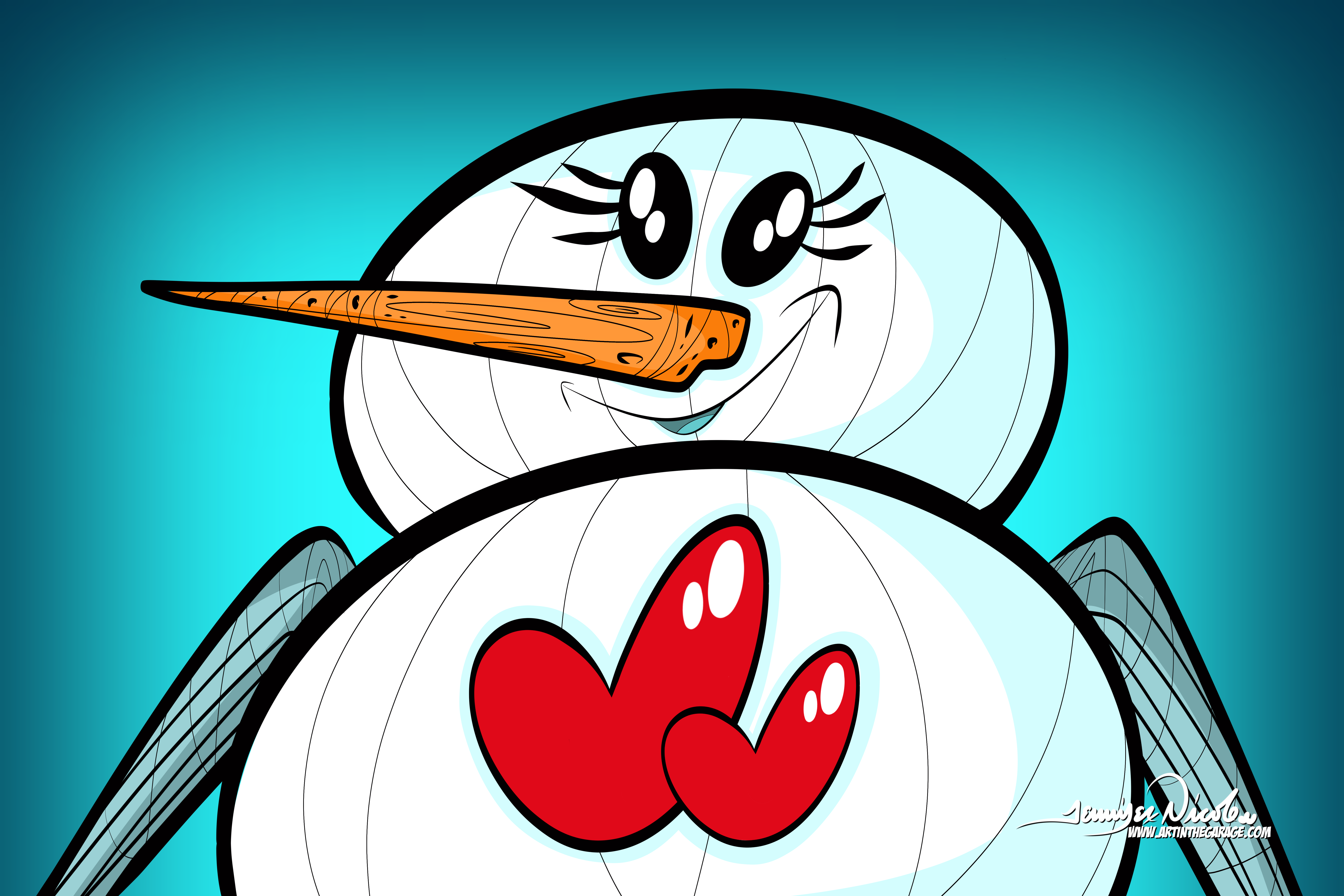 12-13-19 Snowman Love