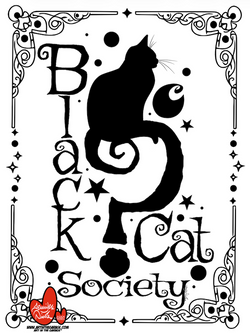 5-14-26 Black Cat Society With Frame 4881