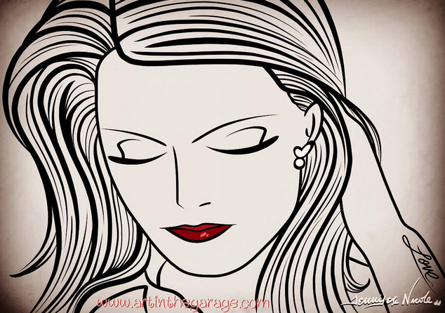 7-23-15 Covergirl Outline
