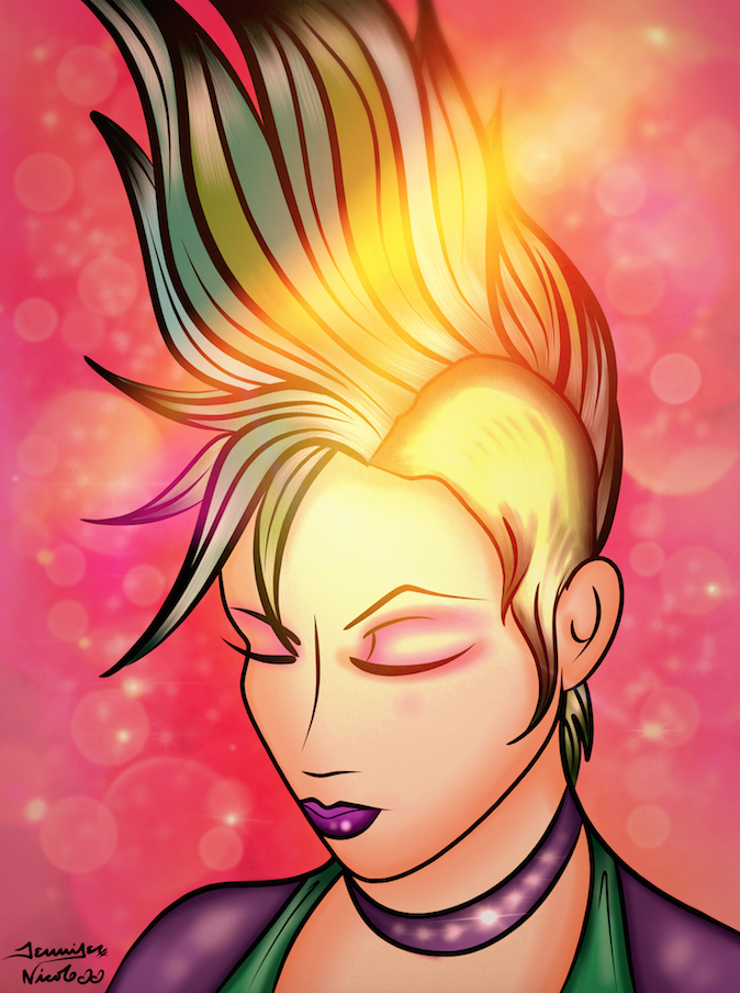 2-11-15 Punk Girl With Effects