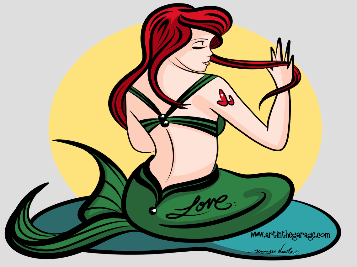 10-26-15 Mermaid Pinup