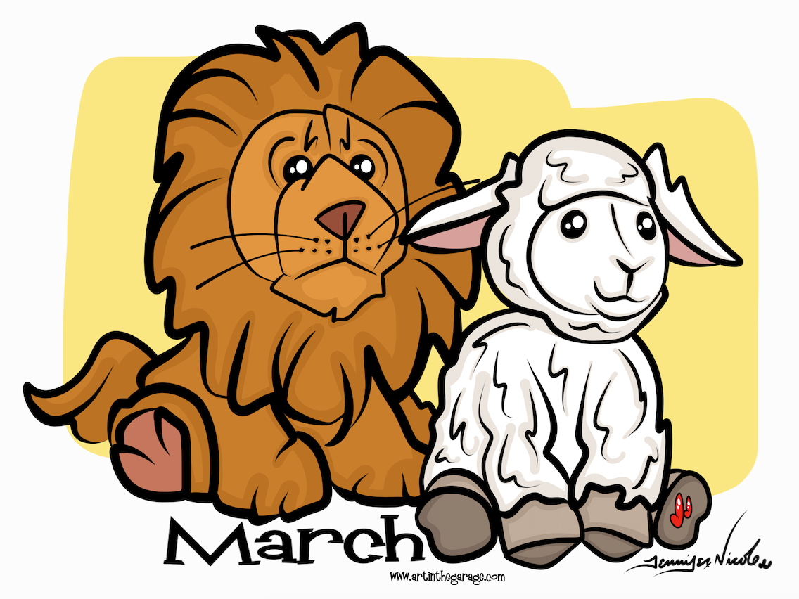 3-1-16 March Lion And The Lamb
