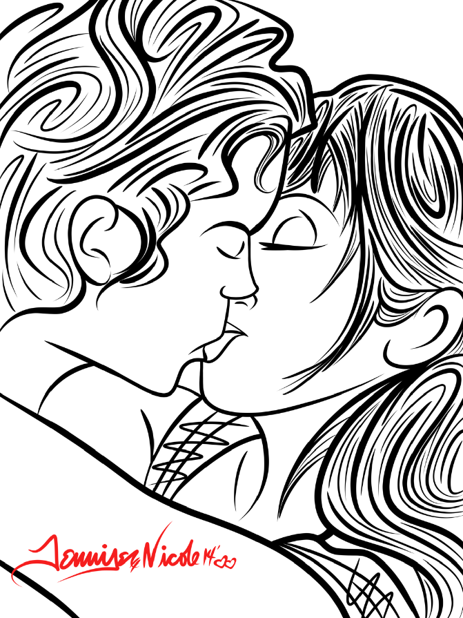 1-15-13 Kissing Sketch