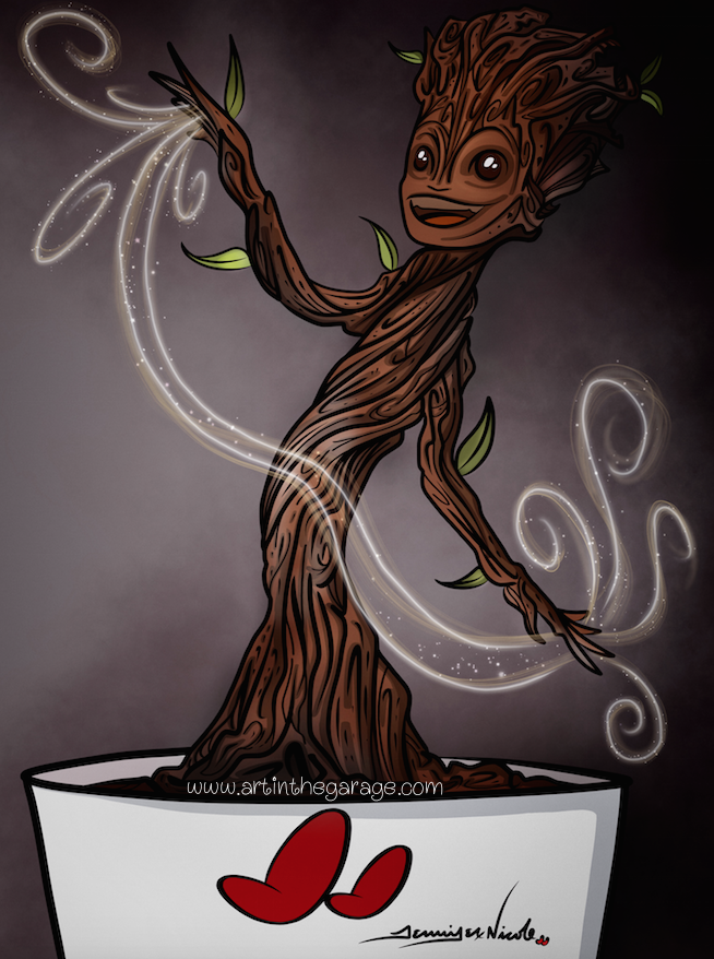 6-17-15 Baby Groot