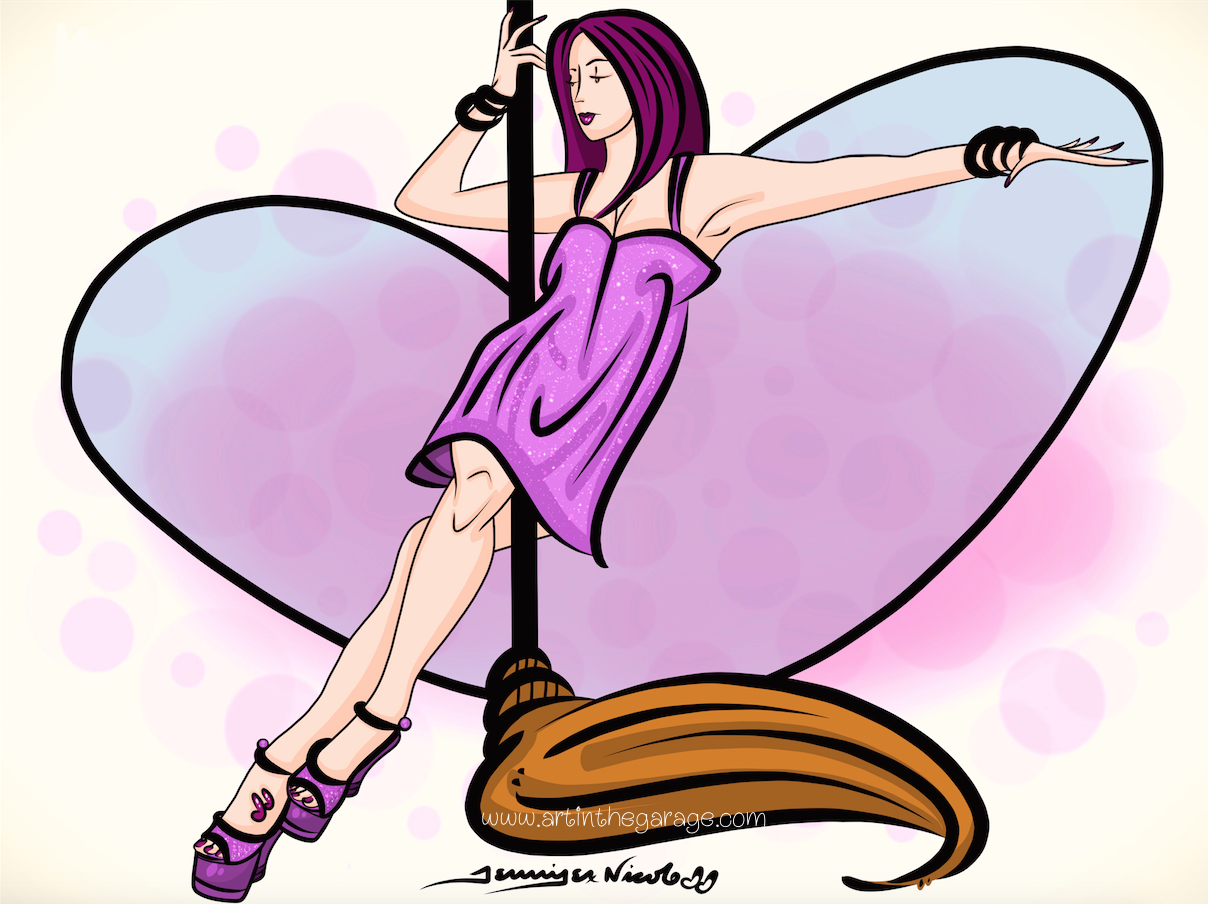 5-12-15 Pinup Witch SFX