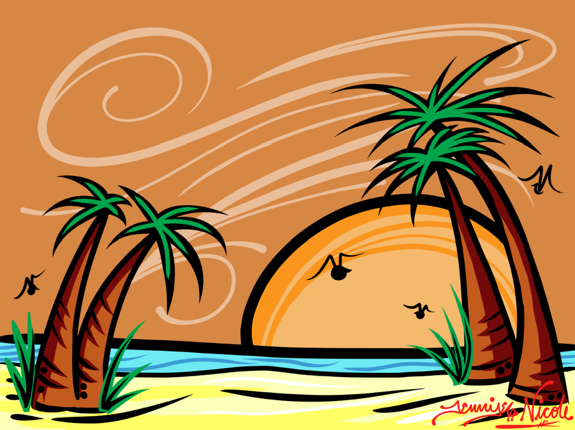 3-23-13 Sunset Background