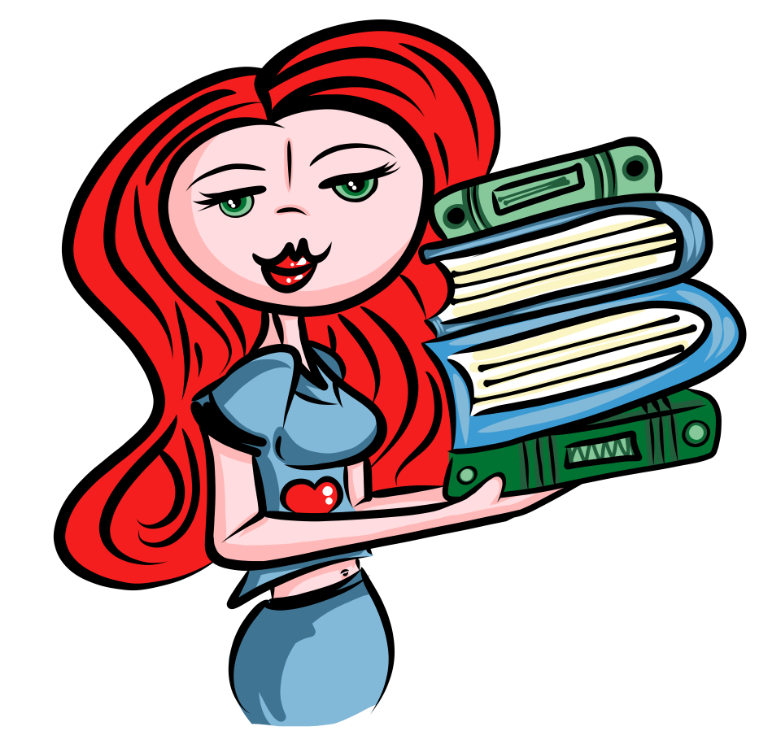 3-21-13 Girl With Books