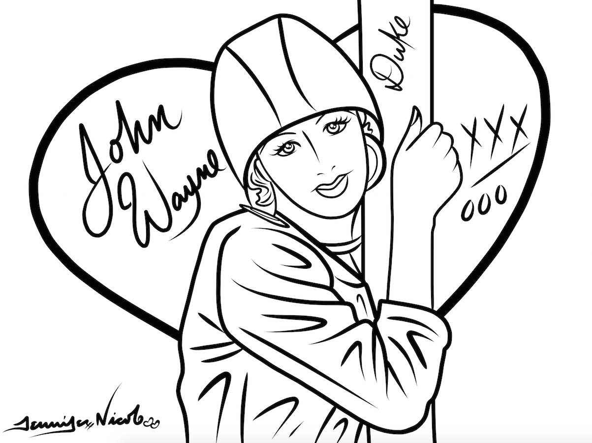 2-9-15 Lucy Loves John Wayne Forever