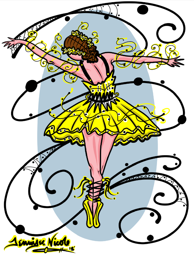 3-9-1 3Bumble Bee Ballerina