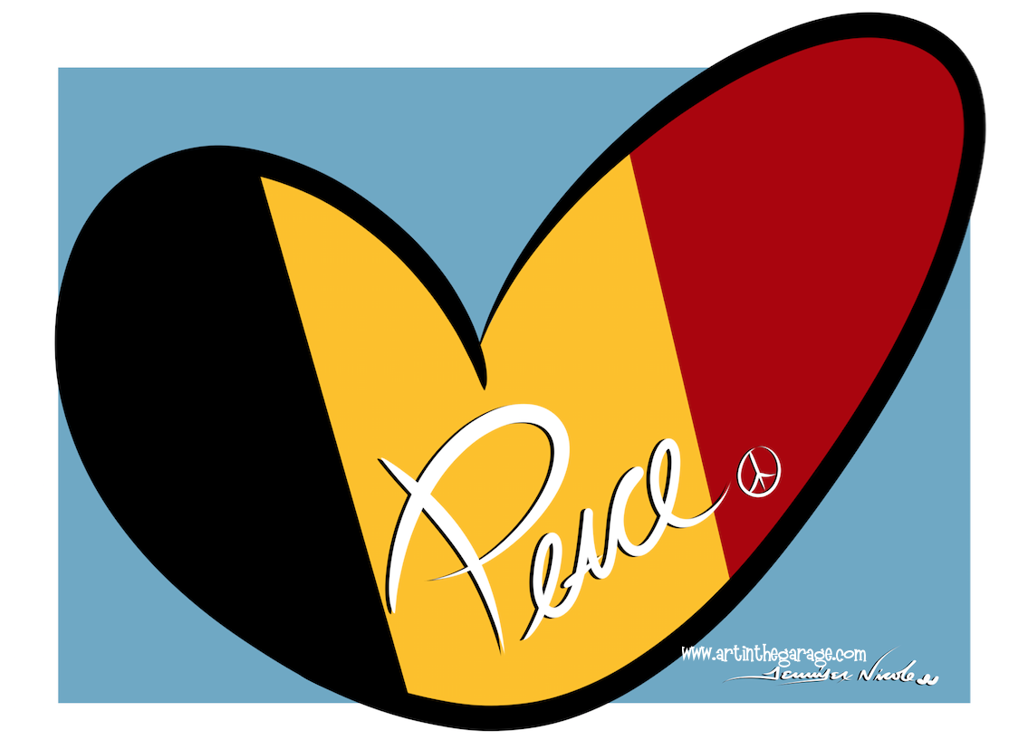 3-23-16 Peace For Belgium