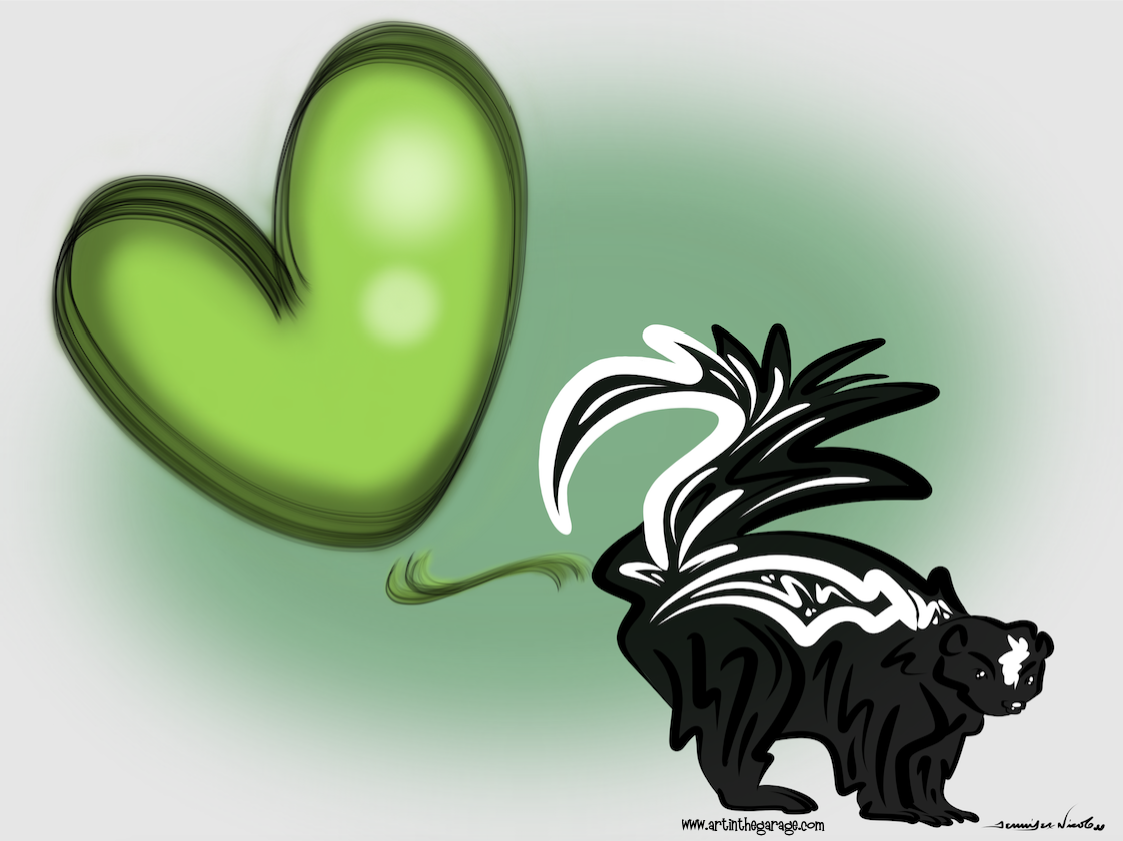4-23-16 Skunk Love