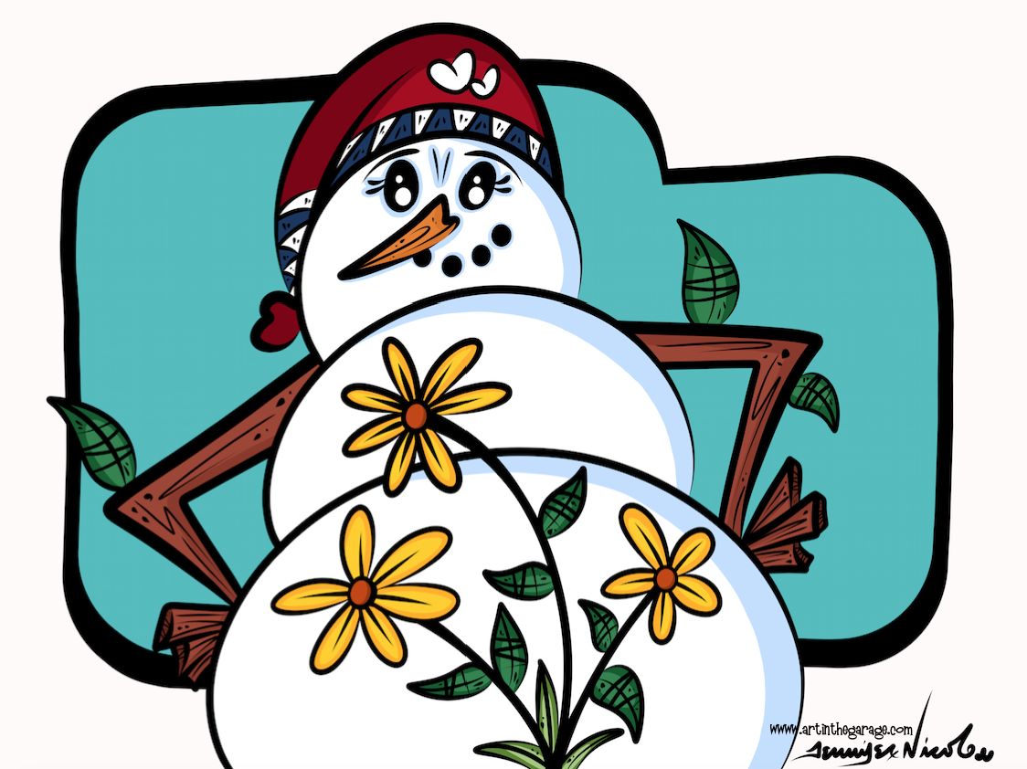 4-7-16 Snowman