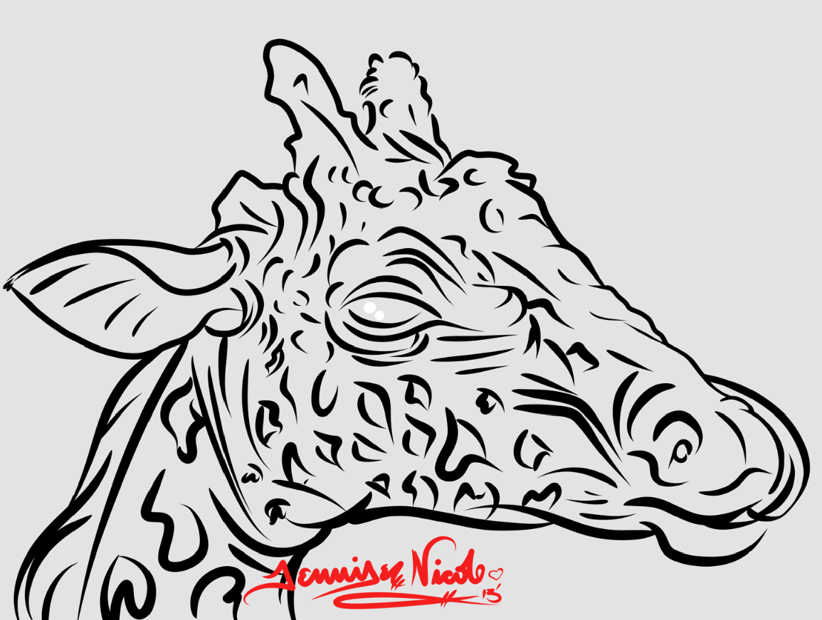 8-7-13 Giraffe