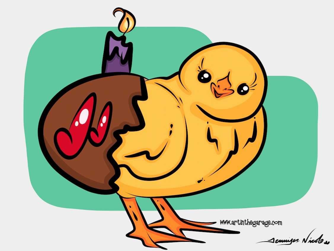 3-22-16 Happy Birthday Chickadee