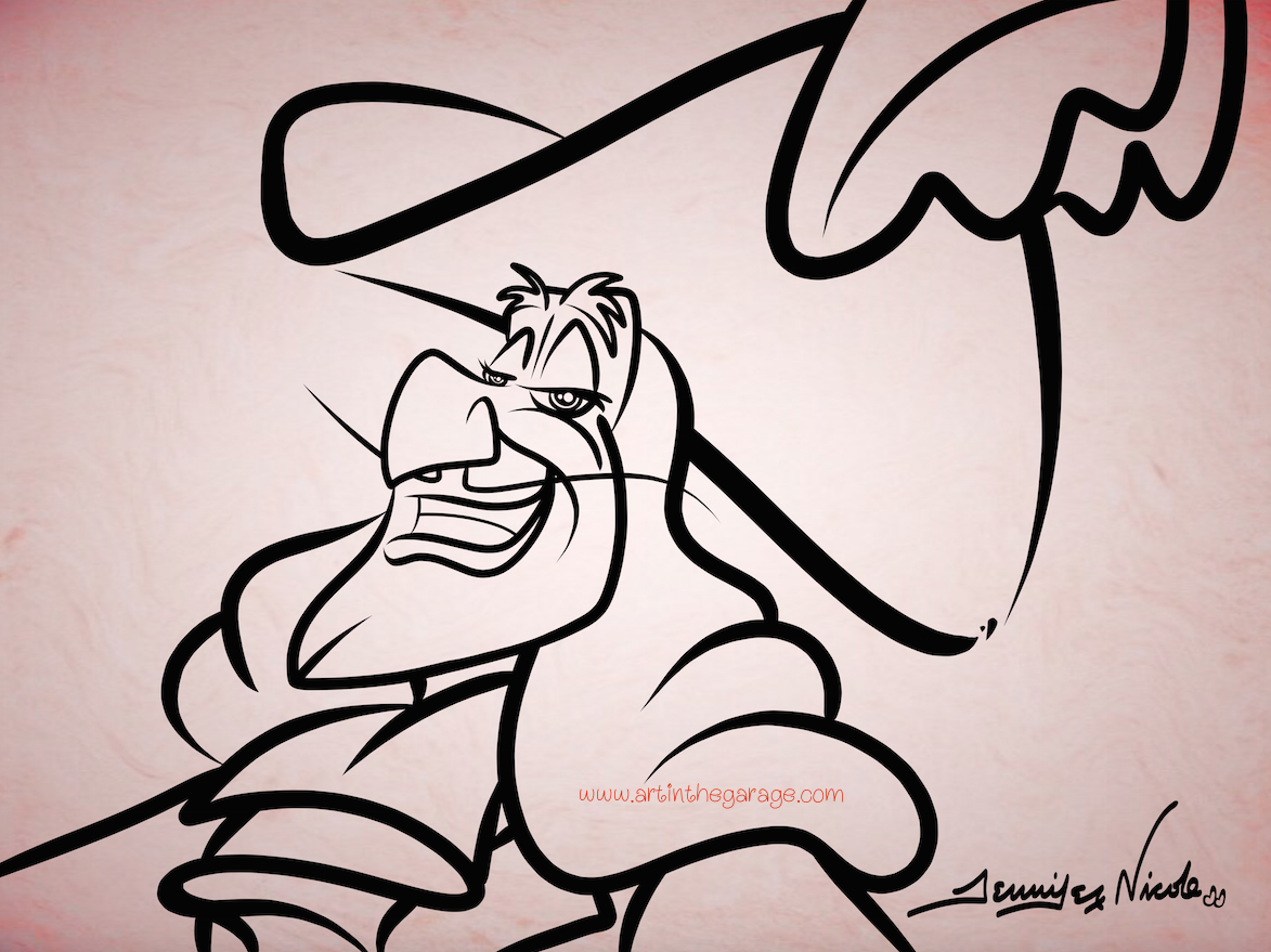 6-20-15 Captain Hook