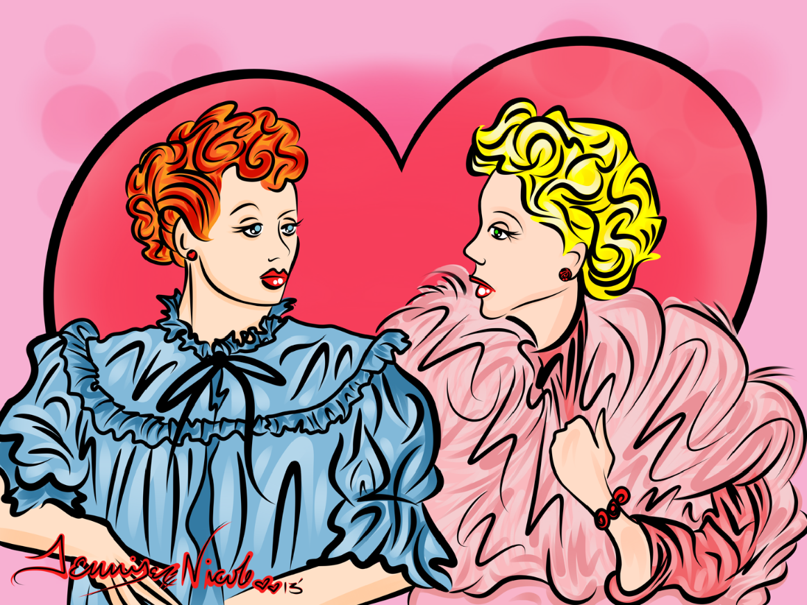 12-12-13 Lucy & Ethel