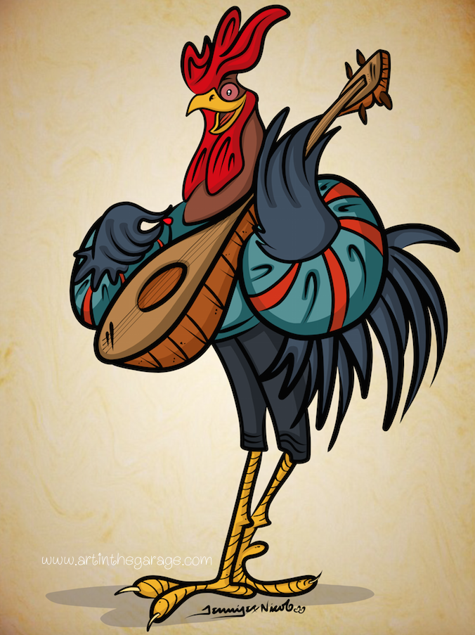 5-31-15 Rooster Minstrel Finished