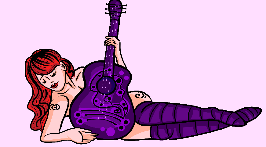 3-26-12 Not Done Guitar Girl