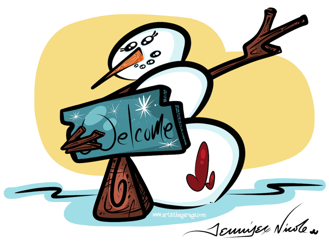 2-9-16 Snowman Welcome
