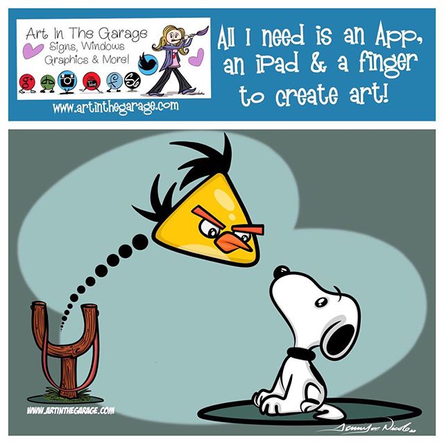8-9-16 Snoopy And The Angry Bird