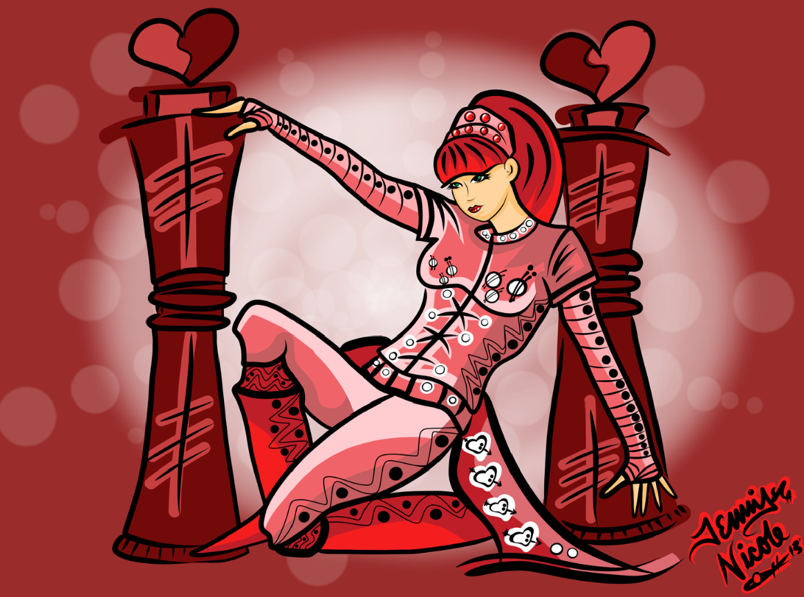 4-22-13 Queen of Hearts