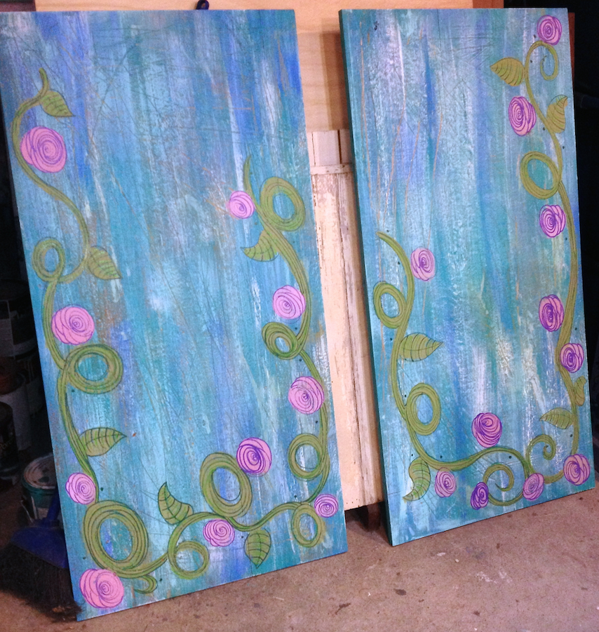 5-13-13 painting The Roses Pink.png