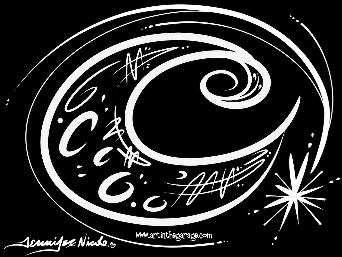12-3-15 Black & White Moon